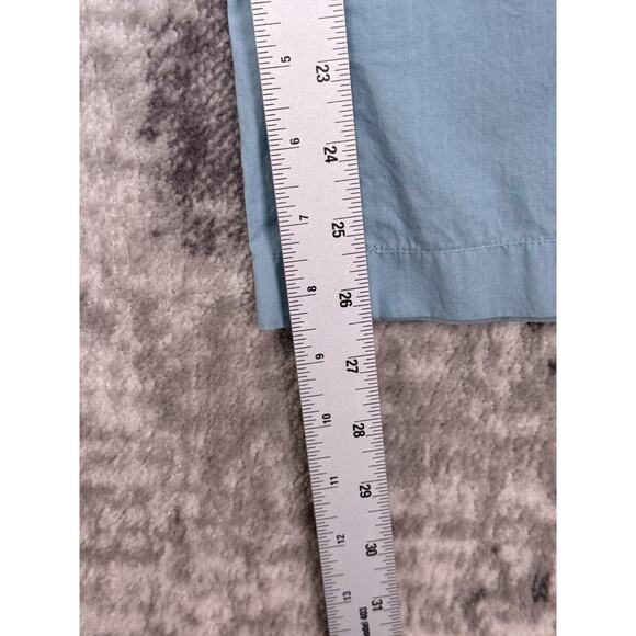 DONNI Pants XXS Womens Light Blue Cotton Poplin Wide Leg Drawstring - Picture 5 of 7